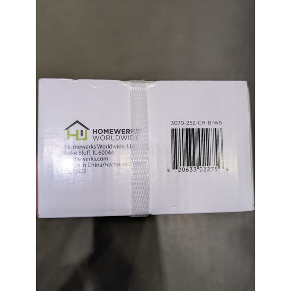 Homewerks Chrome Outdoor Indoor Utility Shower Kit Lead-Free 1.8 GPM Wall Mount - Picture 11 of 12